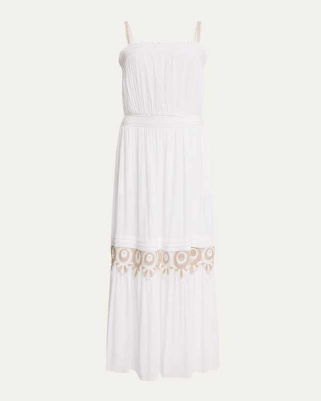 Catalina Pleated Maxi Dress